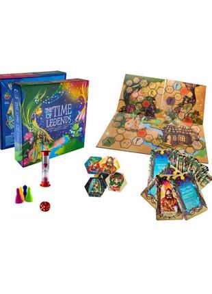 Настільна гра "the time of legends" strateg 30267 з пісочним годинником