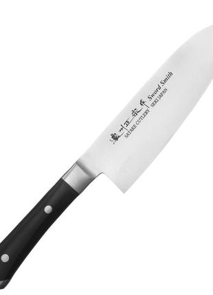 Кухонный японский нож 17 см satake черный (2000002717843)