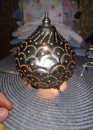 Винтажный светильник в турецком стиле!