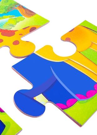 Детская настольная игра "зоомир 3 в 1" vt2901-04 на укр. языке