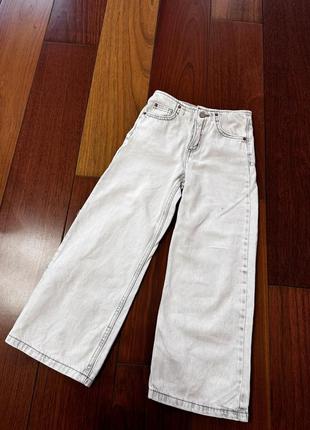 Джинсы девочке zara p.128 cm