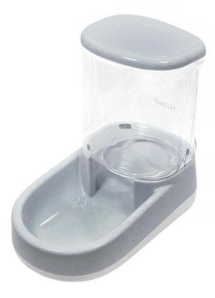 Годівниця автоматична для котів і собак hoopet 18g0120g gray|вигідна ціна|