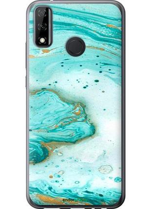 Чохол на huawei y8s мармуровий "4895u-2027-8094", надійний захист для мобільних телефонів