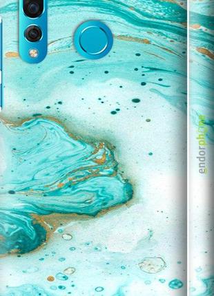 Чохол на huawei nova 4 мармуровий "4895m-1632-8094", надійний захист для мобільних телефонів