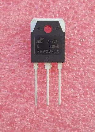 Транзистор fha20n50 to-3p mosfet-n 500v 20a