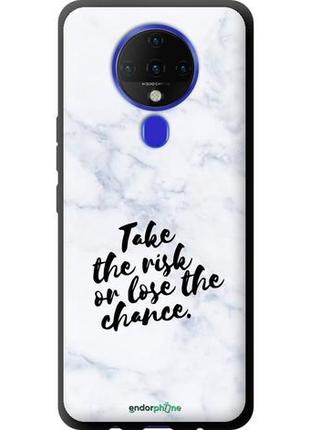 Чехол на tecno spark 6 ke7 рискнуть или потерять шанс "4866b-2418-8094", надежная защита для мобильных