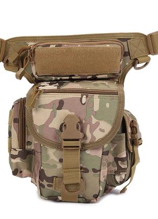 Сумка тактическая на бедро aokali outdoor a90 camouflage cp|вигідна ціна|2 фото