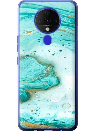 Чохол на tecno spark 6 ke7 мармуровий "4895u-2418-8094", надійний захист для мобільних телефонів