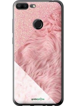 Чохол на huawei honor 9 lite рожеві текстури "4343u-1359-8094", надійний захист для мобільних телефонів