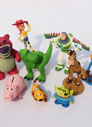 Набор фигурок история игрушек  🎁bigbox🎁 9 шт. игровые фигурки из мультфильма toy story. игрушка toy