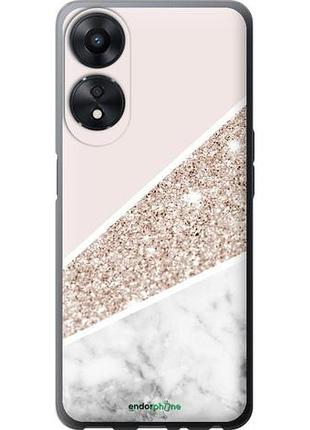 Чохол на oppo a78 5g пастельний мармур "4342u-3169-8094", надійний захист для мобільних телефонів