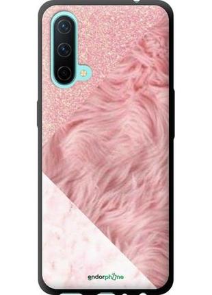 Чехол на oneplus nord ce розовые текстуры "4343b-2382-8094", надежная защита на телефон