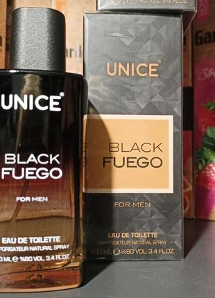 Мужская туалетная вода unice fuego, 100 мл