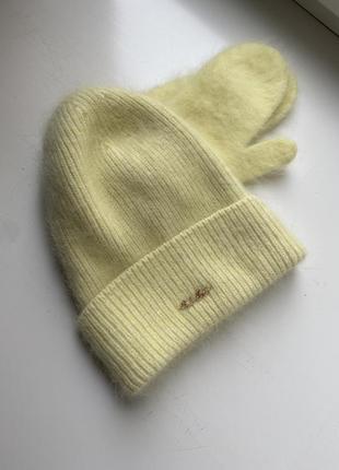 Шапка и перчатки