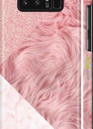 Чохол на samsung samsung note 8 рожеві текстури "4343m-1020-8094", надійний захист для мобільних телефонів