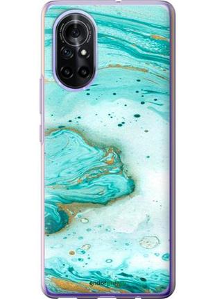 Чохол на huawei nova 8 мармуровий "4895u-2245-8094", надійний захист для мобільних телефонів