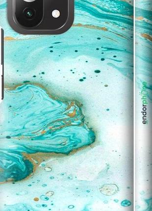 Чохол на xiaomi mi 11 lite мармуровий "4895m-2281-8094", надійний захист для мобільних телефонів