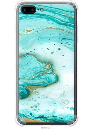Чехол на iphone 8 plus мраморный "4895sp-1032-8094", надежная защита на телефон