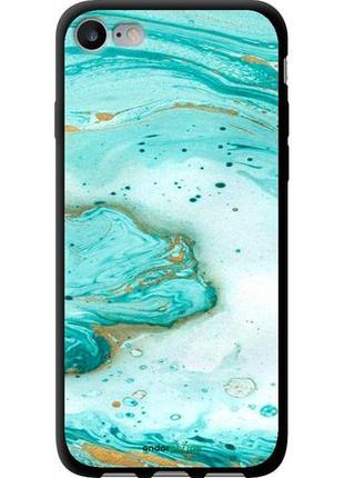 Чехол на iphone se 2022 мраморный "4895b-3737-8094", надежная защита для мобильных телефонов