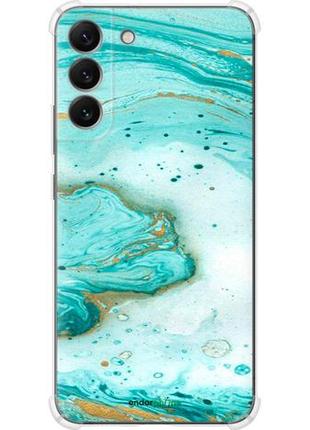 Чехол на samsung galaxy s22 plus мраморный "4895sp-2495-8094", надежная защита на телефон