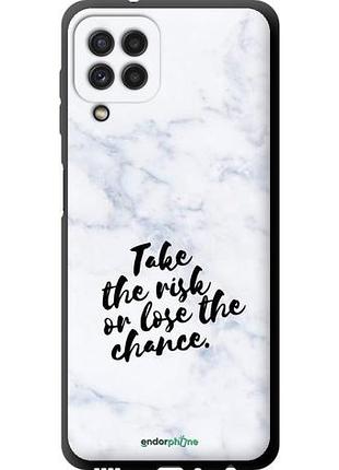 Чехол на samsung galaxy m32 m325f рискнуть или потерять шанс "4866b-2558-8094", надежная защита для мобильных