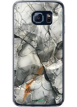 Чохол на samsung s6 edge g920 сірий мармур "6041u-80-8094", надійний захист для мобільних телефонів