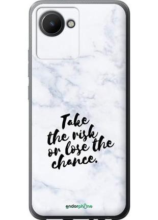 Чехол на realme c30 рискнуть или потерять шанс "4866u-2700-8094", надежная защита для мобильных телефонов