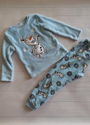 Пижама теплая 5-6
