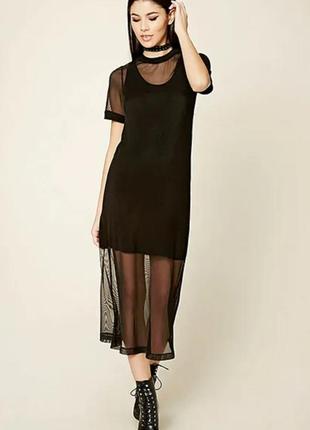 Zara нове фірмове прозре плаття, плаття чохол з великими кишенями