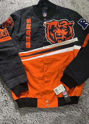 Chicago bears nfl bomber новый с бирками бомбер американский футбол винтаж
