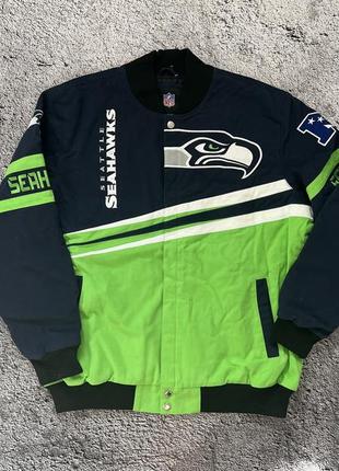 Seattle seahawks nfl новый бомбер американский футбол винтаж