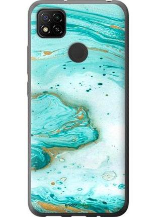 Чохол на space xiaomi redmi 9c transparent мармуровий "4895u-2035-8094", надійний захист для мобільних телефонів