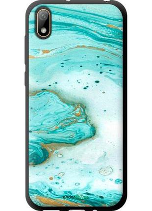 Чехол на huawei y5 2019 мраморный "4895b-1695-8094", надежная защита для мобильных телефонов