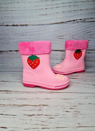 Дитячі гумові чоботи для дівчат bbt