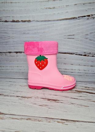 Дитячі гумові чоботи для дівчат bbt