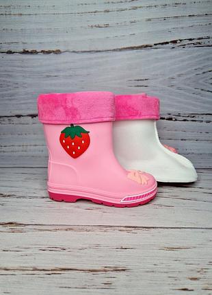 Дитячі гумові чоботи для дівчат bbt