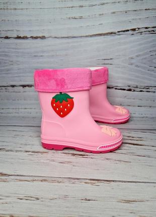 Дитячі гумові чоботи для дівчат bbt