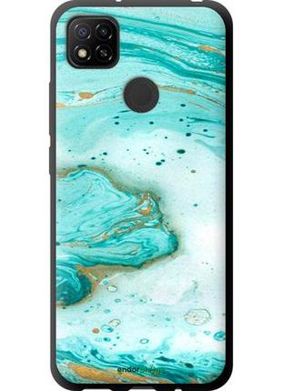 Чохол на space xiaomi redmi 9c transparent мармуровий "4895b-2035-8094", надійний захист для мобільних телефонів