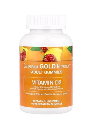 California gold nutrition жувальні таблетки d3