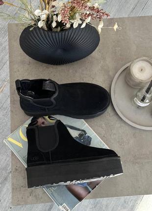 Ugg neumel chealsea black platform