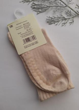 Шкарпетки жіночі кашемірові з тормозами однотонні в рубчик високі різні кольори преміум якість