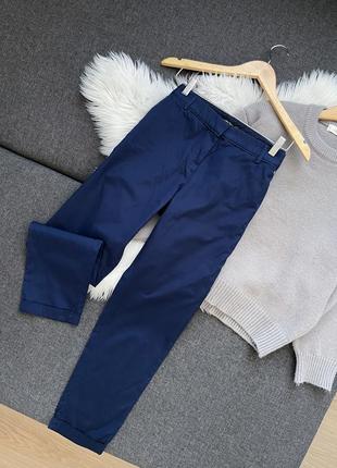 Синие брюки massimo dutti