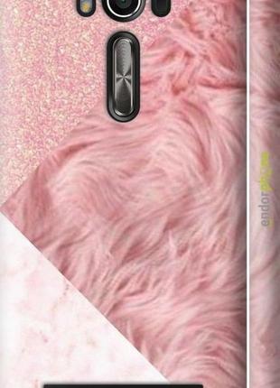 Чохол на asus zenfone 2 laser ze500kl рожеві текстури "4343m-113-8094", надійний захист для мобільних