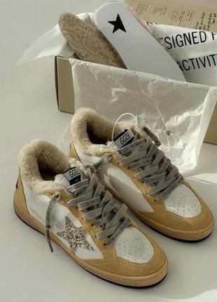 Утепленные кеды зимние golden goose