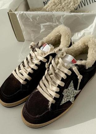 Утепленные кеды зимние golden goose