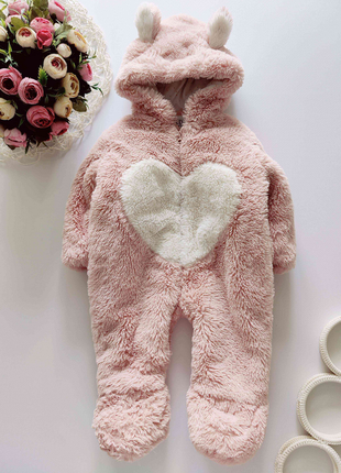 Теплый комбинезон для девочки артикул: 12515