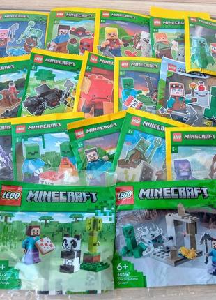Конструктор lego minecraft