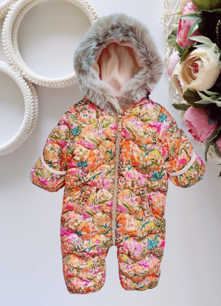 Теплый зимний комбинезон артикул: 17139
