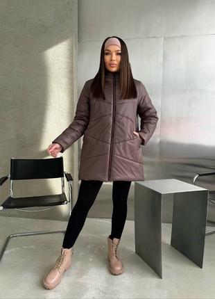 Куртка теплая цвета