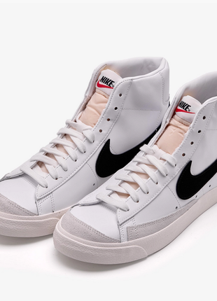 Демисезонные ботинки хайтопы высокие кроссовки кеды nike blazer найк